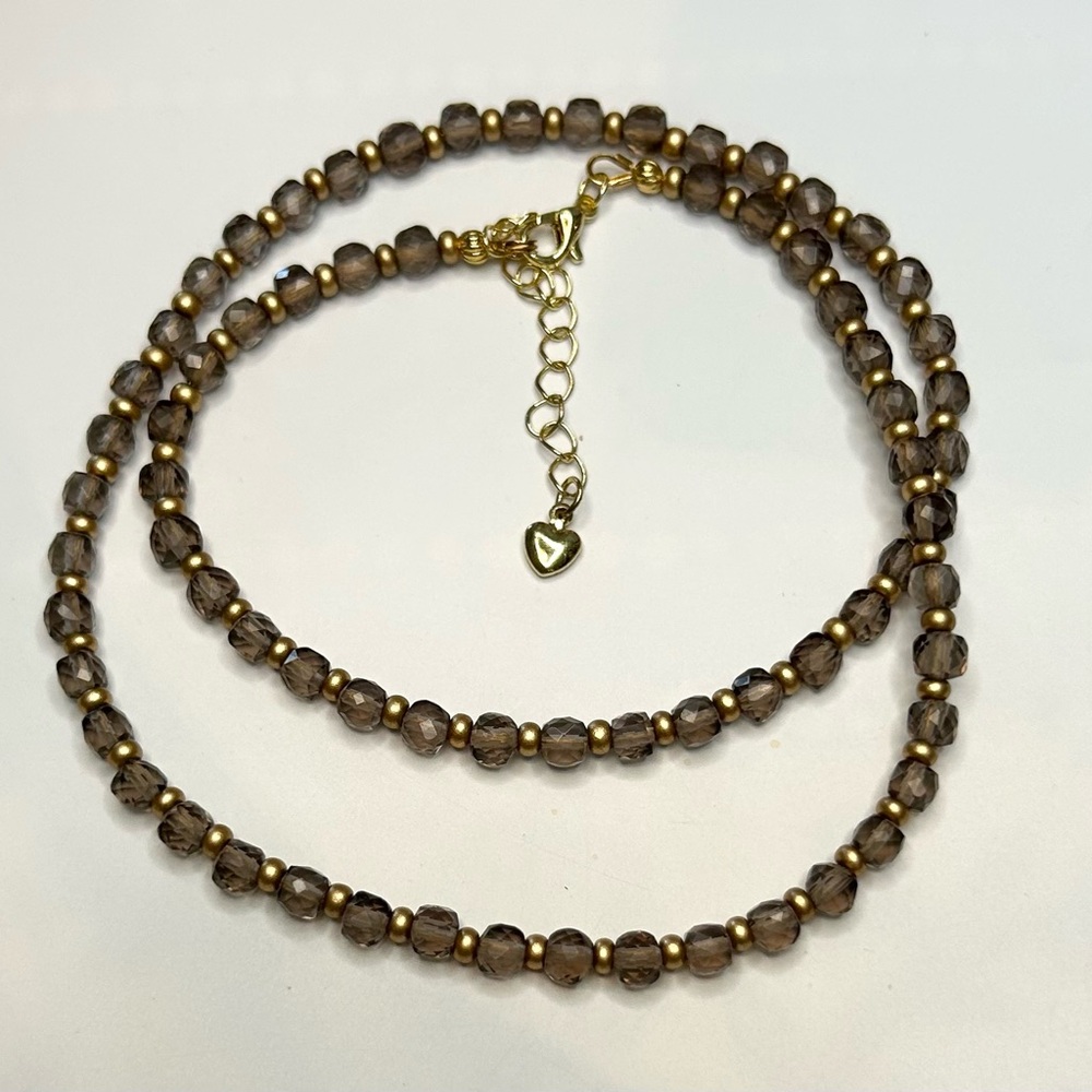 Smokey quartz necklace - Picture 3 of 6